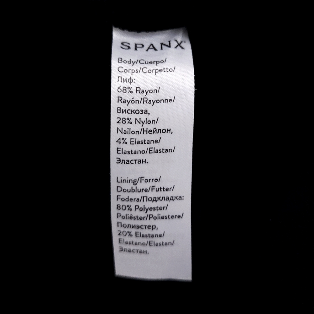 SPANX Ponte Ankle Leggings Split Hem Black XL Petite XLP - Picture 5 of 6